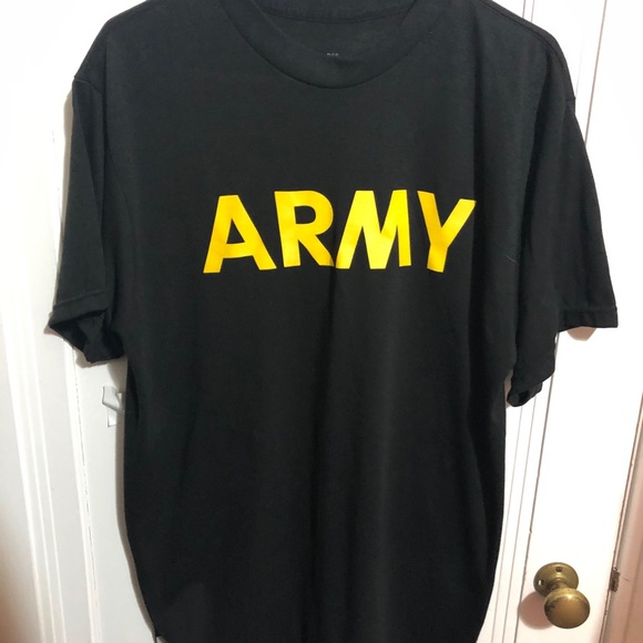 ARMY MENS TSHIRT. LARGE - Picture 3 of 8
